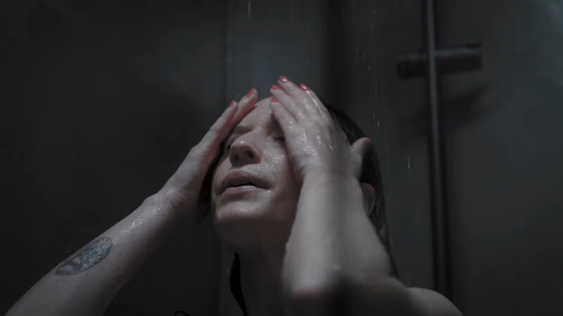 Trauma Woman Taking a Shower